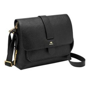 NWT Authentic Fossil Kinley Leather Crossbody